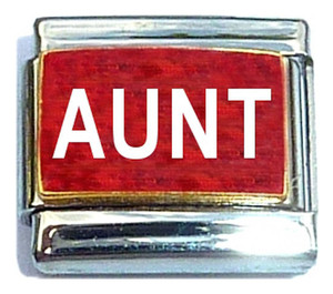 Aunt Red Italian Charm Aunt Red Italian Charm