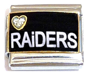 Raiders Italian Charm Raiders Italian Charm