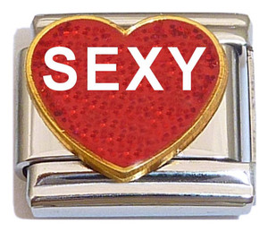 Sexy Heart Italian Charm Sexy Heart Italian Charm