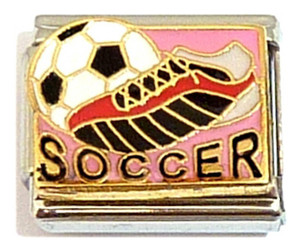 Soccer Italian Charm Soccer Italian Charm