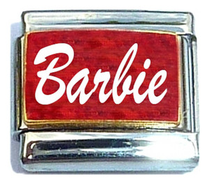 Barbie Red Italian Charm Barbie Red Italian Charm