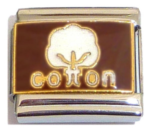 Cotton Logo Italian Charm