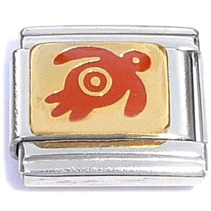 Turtle Seaturtle Italian Charm Turtle Seaturtle Italian Charm