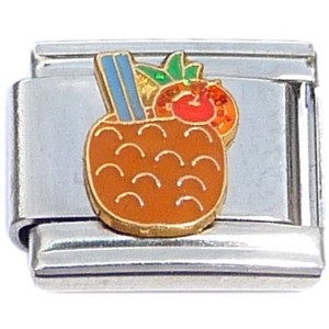 Coconut Tropical Pineapple Drink Italian Charm Coconut Tropical Pineapple Drink Italian Charm