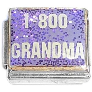 Eight Hundred Grandma Purple Italian Charm Eight Hundred Grandma Purple Italian Charm