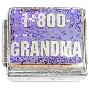 Eight Hundred Grandma Purple Italian Charm