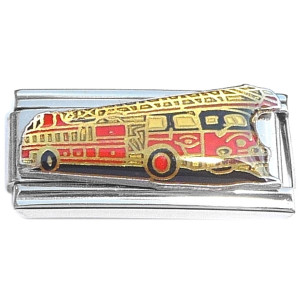 Fire Truck Superlink Firetruck Italian Charm Fire Truck Superlink Firetruck Italian Charm