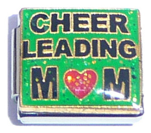 Cheerleading Mom Italian Charm Cheerleading Mom Italian Charm
