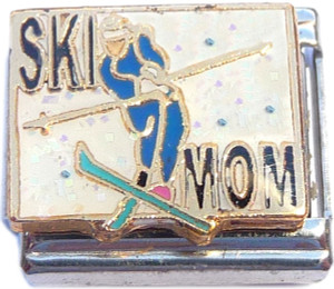 Ski Mom Italian Charm Ski Mom Italian Charm
