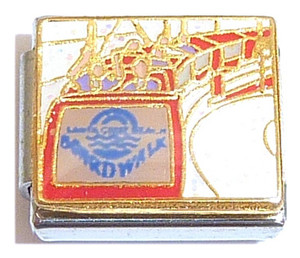 Boardwalk Roller Coaster Italian Charm Boardwalk Roller Coaster Italian Charm