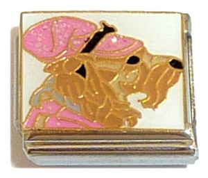 Dog In Clothes And Hat Italian Charm Dog In Clothes And Hat Italian Charm