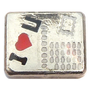 Postcard Floating Locket Charm