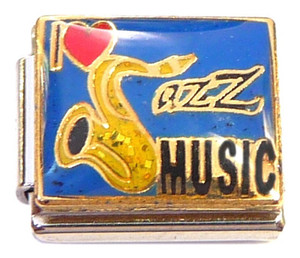 I Love Jazz Music Italian Charm I Love Jazz Music Italian Charm