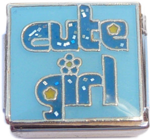 Cute Girl Italian Charm