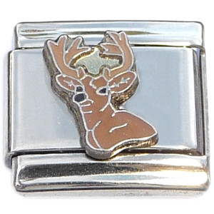 Deer with Antlers Italian Charm Deer with Antlers Italian Charm