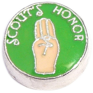 Scouts Honor Floating Locket Charm Scouts Honor Floating Locket Charm