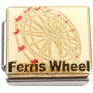 Ferris Wheel Italian Charm