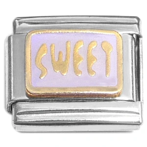Sweet On Purple Italian Charm