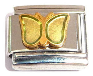 Classic Butterfly August Italian Charm Classic Butterfly August Italian Charm