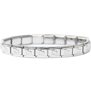 Horse Italian Charm Starter Bracelet