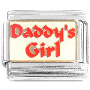 Daddy's Girl Italian Charm