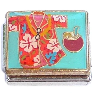 Tropical Shirt and Clothes Italian Charm