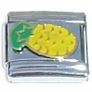 Pineapple Fruit Italian Charm Pineapple Fruit Italian Charm