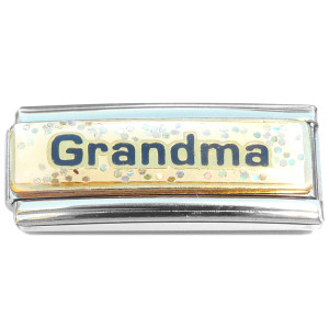 Grandma Glitter Superlink Italian Charm Grandma Glitter Superlink Italian Charm