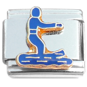 Water Sports Skier Skiing Italian Charm Water Sports Skier Skiing Italian Charm