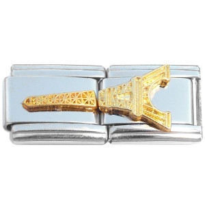 Eiffel Tower Double Italian Charm Eiffel Tower Double Italian Charm