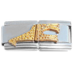 Giraffe Double Italian Charm Giraffe Double Italian Charm