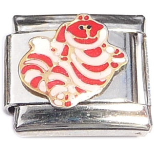 Cheshire Cat Italian Charm