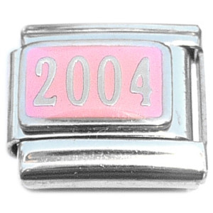 Year 2004 Pink Italian Charm Year 2004 Pink Italian Charm