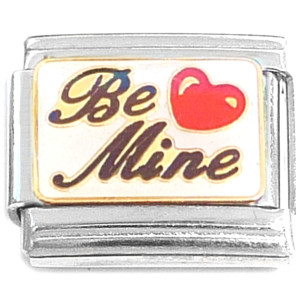 Be Mine Red Heart Italian Charm Be Mine Red Heart Italian Charm