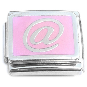 At Sign Handle Italian Charm