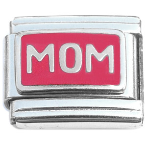 Mom Red for Mother Italian Charm Mom Red for Mother Italian Charm
