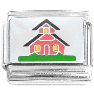 School Teacher Schoolhouse Italian Charm School Teacher Schoolhouse Italian Charm