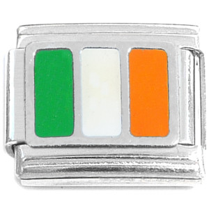 Ireland Flag Irish Italian Charm Ireland Flag Irish Italian Charm