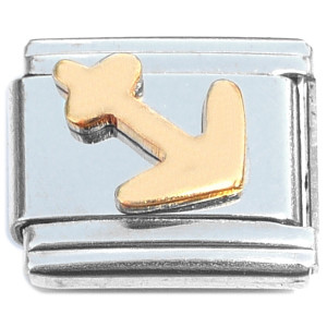 Boat Anchor Goldtone Italian Charm Boat Anchor Goldtone Italian Charm