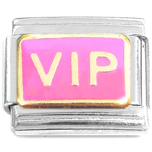 Vip Pink Very Important Person Italian Charm Vip Pink Very Important Person Italian Charm