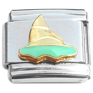Sailboat on Water Sea Boat Italian Charm Sailboat on Water Sea Boat Italian Charm