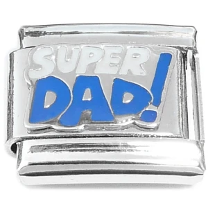 Super Dad Italian Charm