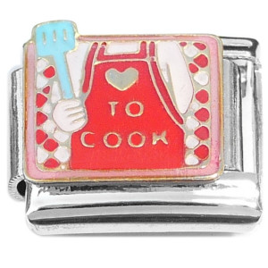 Love To Cook Apron Italian Charm