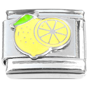 Slice of Lemon Fruit Italian Charm Slice of Lemon Fruit Italian Charm