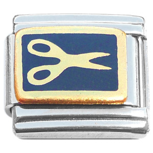 Scissors Black Background Hairdresser Salon Crafts