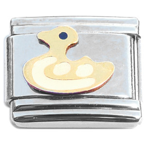 Duck White Italian Charm Duck White Italian Charm