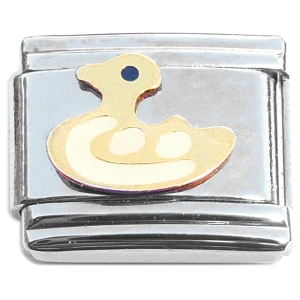 Duck White Italian Charm