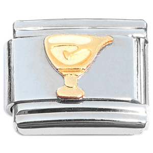 Cocktail Glass Drink White Italian Charm Cocktail Glass Drink White Italian Charm
