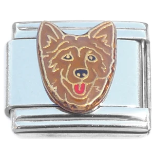 German Shepherd Puppy Dog Italian Charm