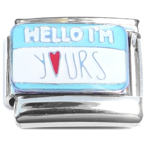 Hello I'm Yours Italian Charm Hello I'm Yours Italian Charm